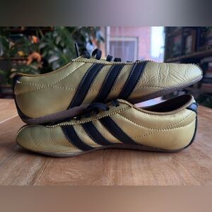 Adidas Tokyo Women's Sneakers Gold and Black Size 7.5
